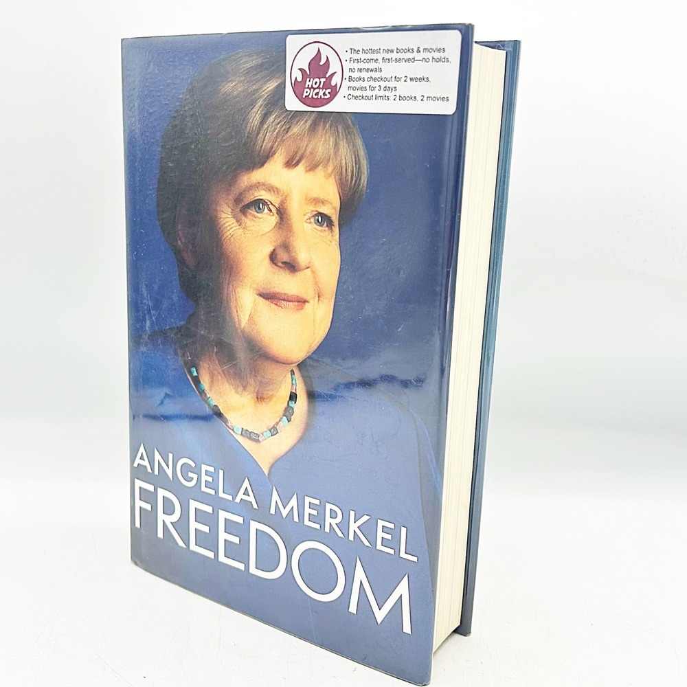 Angela Merkel Freedom Hardcover Library Edition